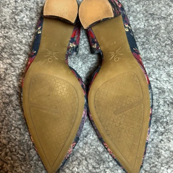 Nine West Women's Anisa9X Blue Multi Fabric 8W US - Picture 11 of 11